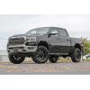 imageRough Country 20 Dual Row LED Light Bar Bumper Mount Kit with Amber DRL for Ram 1500 20192024  120W 9600 Lumen CREE LED Combo Spot Flood Beam