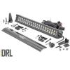 imageRough Country 20 Dual Row LED Light Bar Bumper Mount Kit with Amber DRL for Ram 1500 20192024  120W 9600 Lumen CREE LED Combo Spot Flood Beam