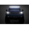 imageRough Country 50 LED Light Bar Windshield Mount Kit for Ford Bronco 20212025  240W 19200 Lumen CREE LED Spot Focus Beam