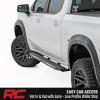 imageRough Country AC2 LED Running Boards for Chevy Silverado amp GMC Sierra 15002500HD3500HD Crew Cab 20192026  Heavy Duty Steel Side Steps with AmberWhite LED Lights