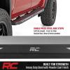 imageRough Country AC2 LED Running Boards for Chevy Silverado amp GMC Sierra 15002500HD3500HD Crew Cab 20192026  Heavy Duty Steel Side Steps with AmberWhite LED Lights