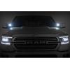 imageRough Country Dual 2 LED Ditch Light Kit with Amber DRL for Ram 1500 20192025 Truck  40W Spot Beams 3600 Lumen Waterproof OffRoad Lighting Upgrade
