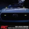 imageRough Country Flush Mount SAE LED Fog Lights 3 x 175  Street Legal Fog Light Kit IP67 Waterproof YellowYellow
