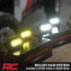 imageRough Country Flush Mount SAE LED Fog Lights 3 x 175  Street Legal Fog Light Kit IP67 Waterproof YellowYellow