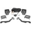 imageRough Country Dual 2 LED Ditch Light Kit with Amber DRL for Ram 1500 20192025 Truck  40W Spot Beams 3600 Lumen Waterproof OffRoad Lighting Upgrade