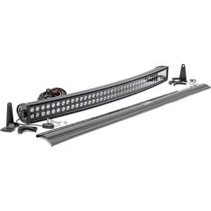 imageRough Country 40 Black Series Curved Dual Row CREE LED Light Bar  72940BL