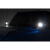 image:imageRough Country 3 LED Ditch Light Kit for Ford Bronco 20212025  150W Osram LEDs 13500 Lumens WideAngle SideBeam Powerful OffRoad Lighting