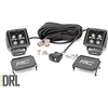 image:imageRough Country Amber DRL LED Fog Light Kit for 1114 Chevy 2500HD  70628DRLA