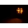 image:imageRough Country Amber DRL LED Fog Light Kit for 1114 Chevy 2500HD  70628DRLA