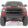 image:imageRough Country Quad 3 Wide Angle LED Light Kit for Toyota Tundra 20142021  Lower Windshield Mount 27000 Lumens Wide Side Beam OffRoad Lighting2 White DRL