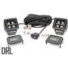 image:imageRough Country White DRL LED Fog Light Kit for 1114 Chevy 25003500HD  70628DRL