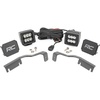 image:imageRough Country 2 LED Ditch Light Kit for Toyota Tacoma 20162023  Black Series Dual LED Cubes 36W Spot Beam 2880 LumensAluminum