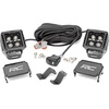 image:imageRough Country 2 LED wAmber DRL Lower Windshield Kit for 1424 F15071032