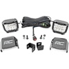 image:imageRough Country Dual 3 LED Ditch Light Kit for Toyota Tundra 20222024  2 3in Osram Wide Angle LED Cubes