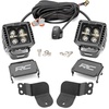 image:imageRough Country Dual LED Cube Kit wWhite DRL for Polaris General  93025