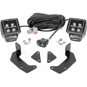 image:imageRough Country 2 LED Cube Kit for CFMoto UForce 10001000XL  Amber DRL  96105