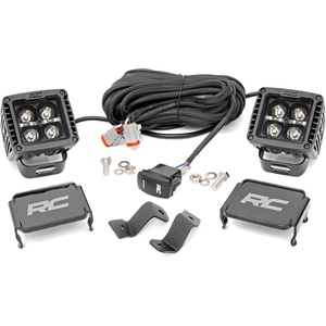 image:imageRough Country 2 LED wAmber DRL Lower Windshield Kit for 1424 F15071032