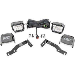 image:imageRough Country 3 LED Ditch Light Kit for 2024 Toyota Tacoma  OSRAM  72105