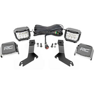 image:imageRough Country 3 LED Ditch Light Kit for 9906 Chevy 1500  OSRAM  82285