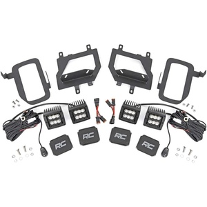 image:imageRough Country LED Black Series Flood Fog Light Kit for 1517 Ford F15070833