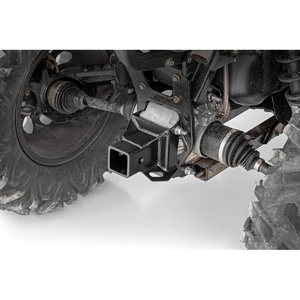 image:imageRough Country 2 Receiver Hitch for CanAm Outlander 5701000 amp Renegade 5001000  HeavyDuty Steel BoltOn ATV Hitch for Towing amp Accessories