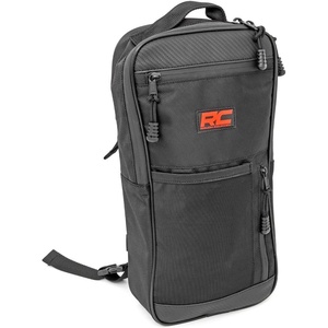 image:imageRough Country Front Door Storage Bags for Polaris RZR Pro RPro XP  Pair 1680D WaterResistant UTV Door Bags wKnee PadsBlack