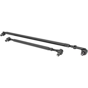 image:imageRough Country HD Steering Kit wV2 Stabilizer for Jeep Cherokee XJ 19842001 amp Wrangler TJ 19972006  For 4 Lift Only Stock Pitman Arm Required10604