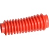 image:imageRough Country Shock Boot  Red Protective Cover with Stainless Steel Clamp Guards Against Mud Dust amp Debris Universal Fit for Most Shocks