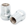 image:imageRough Country 24Piece Lug Nut Set  M12X125 Thread Chrome Bulge Acorn Style OpenEnd Lug Nuts with Socket Key CorrosionResistant for Aftermarket Wheels