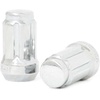 image:imageRough Country 24Piece Lug Nut Set  M14x15 Thread Bulge Acorn Style Chrome Lug Nuts with Socket Key CorrosionResistant for Aftermarket Wheels
