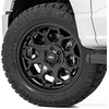 image:imageRough Country 80 Series 20x10 Wheel  5x50 Bolt Pattern 25mm Offset OnePiece Aluminum SemiGloss Black OffRoad Rim for Jeeps Trucks SUV