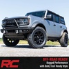image:imageRough Country 81 Series OnePiece Aluminum Wheel  20x10 6x55 Bolt Pattern 19mm Offset SemiGloss Black for OffRoad Jeeps Truck SUV