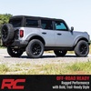 image:imageRough Country 81 Series OnePiece Aluminum Wheel  20x10 6x55 Bolt Pattern 19mm Offset SemiGloss Black for OffRoad Jeeps Truck SUV