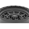 image:imageRough Country 85 Series OnePiece Aluminum Wheel with Simulated Beadlock  17x9 6x55 Bolt Pattern 12mm Offset Gunmetal GrayBlack