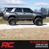 image:imageRough Country 85 Series OnePiece Aluminum Wheel with Simulated Beadlock  17x9 6x55 Bolt Pattern 18mm Offset Gunmetal GrayBlack