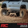 image:imageRough Country 85 Series OnePiece Aluminum Wheel with Simulated Beadlock  17x9 6x55 Bolt Pattern 18mm Offset Gunmetal GrayBlack