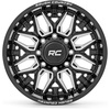 image:imageRough Country 86 Series OnePiece Aluminum Wheel  20x10 6x55 Bolt Pattern 19mm Offset Gloss Black