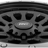 image:imageRough Country 87 Series OnePiece Aluminum Wheel with Simulated Beadlock  17x85 6x55 Bolt Pattern 0mm Offset Machined Black