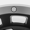 image:imageRough Country 87 Series OnePiece Aluminum Wheel with Simulated Beadlock  17x85 6x55 Bolt Pattern 0mm Offset Machined Black