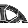 image:imageRough Country 89 Series One Piece Aluminum Wheel  22x10 8x65 Bolt Pattern 19mm Offset Black Machined Gun Metal