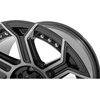 image:imageRough Country 89 Series Wheel  OnePiece  Black Machined Gun Metal  17x9  6x55  12mm