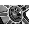 image:imageRough Country 89 Series Wheel  OnePiece  Black Machined Gunmetal  20x9  6x55  18mm Offset