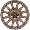 image:imageRough Country 90 Series 18x9 OffRoad Wheels for Trucks Bronze Finish with Black Accent Bolts One Piece Aluminum MultiSpoke Design Truck Rims 18 x 9 in 5 x 50 in 12 mm Offset18x9 0 mm Offset