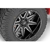 image:imageRough Country 91 Series OnePiece Aluminum Wheel  22X10 5X55 Bolt Pattern 18mm Offset Gloss Black