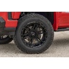 image:imageRough Country 92 Series Wheel  18x9 6x135mm Bolt Pattern 0mm Offset SinglePiece Aluminum Gloss Black with Milled Accents