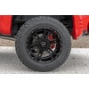 image:imageRough Country 92 Series Wheel  18x9 6x135mm Bolt Pattern 0mm Offset SinglePiece Aluminum Gloss Black with Milled Accents
