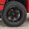 image:imageRough Country 92 Series Wheel  18x9 6x55 Bolt Pattern 0mm Offset SinglePiece Aluminum Gloss Black with Milled Accents