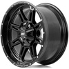 image:imageRough Country 94 Series OnePiece Aluminum Wheel  20x10 5x55x45 Bolt Pattern 18mm Offset Matte Black