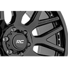 image:imageRough Country 95 Series OnePiece Aluminum Wheel  20x10 8x180mm Bolt Pattern 19mm Gloss Black for Jeeps Trucks SUV