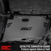 image:imageRough Country Catalytic Converter Shield for Ford F150 Gas 20152026 2WD4WD  14Gauge Steel Anti Theft Skid PlateGas Engine NonHybrid